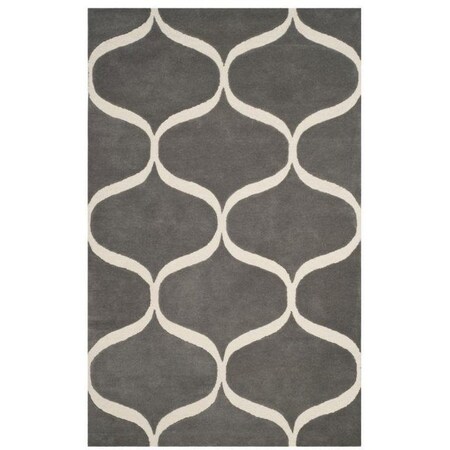 Safavieh Cambridge Accent Area Rug, Dark Grey and Ivory - 2 x 3 ft. CAM730D-2